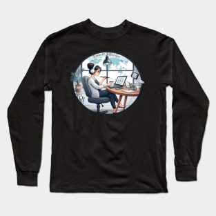 Work From Anywhere - Remote Worker Long Sleeve T-Shirt